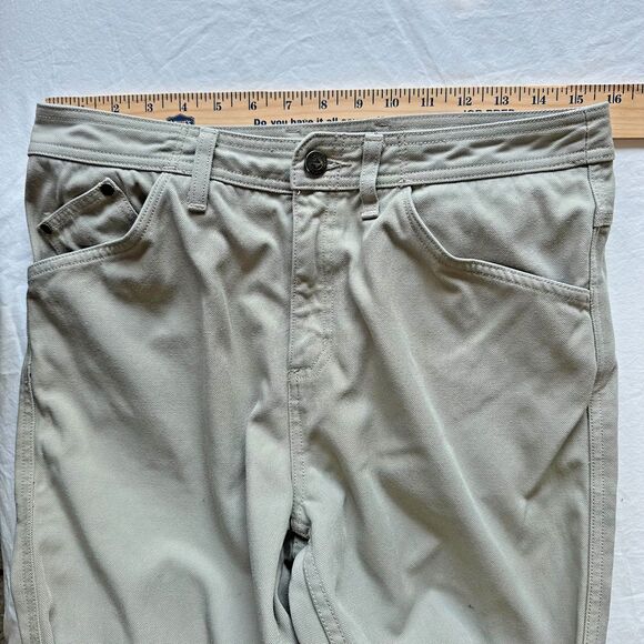 Patagonia Workender Canvas Khaki Pants Mens 31 Short Abrasion Resistant Burlap - Picture 11 of 13